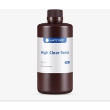 Anycubic High Clear Resin (1 Kg) - Anycubic Ultra Şeffaf Reçine