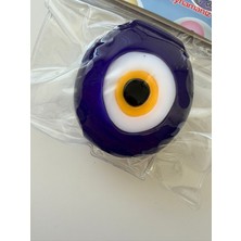 Bumelo Nazar Boncuklu Squishy-Sukuşi - Moj Moj Stres Topu Mavi Renkli