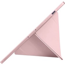 Zemira Home Newface iPad Pro 11 (2024) Kılıf Kalemlikli Hugo Tablet Kılıfı - Rose Gold