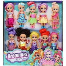 Flamex Dreameez Bebekler 10'lu Set