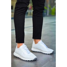 Marmara Qumasch CH2409 - Triko Erkek Ayakkabı Beyaz