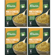 Knorr Mac & Cheese Makarna Sosu 50 gr x 4 Adet