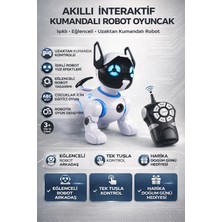 Yıldırım Oyuncak Uzaktan Kumandalı Interaktif Robot Köpek Oyuncak | Işıklı Akıllı Robot