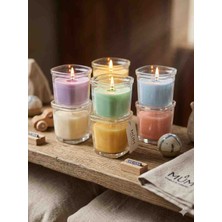 Mum Kokulu Bardak Renk 6'lı