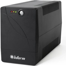 Marmara Qumasch Inform Guardıan 1000VA Line Interactive (7-20DK) LED Ups (2X7AH)