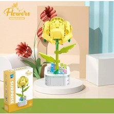 Zuanma Çiçek Blok 130 Parça Yaban Gülü