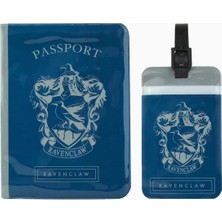 Cinereplicas Harry Potter Ravenclaw Pasaport Kılıfı ve Valiz Etiketi Seti