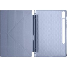 Zemira Home Newface Samsung Galaxy X610 Tab S9 Fe Plus 12.4 Kılıf Kalemlikli Mars Tablet Kılıfı - Lavender