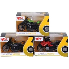 Kiddico Toys 1:16 Metal Motorsiklet