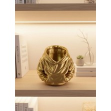 Zemira Home Hoodie Kalemlik Gold