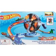 Kiddico Toys Hot Wheels Dönen Tekerlek Macerası Yarış Seti