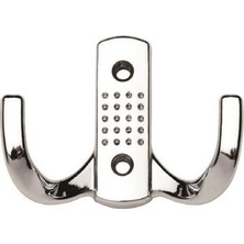 Marmara Qumasch Krom Kaplama Noktalı Vestiyer Askısı 2 Li