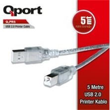 Marmara Qumasch Qport Q-Pr5 USB 2.0 5m Yazıcı Kablosu