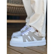 Marmara Qumasch CH2407 - Cbt Star-X Erkek Spor Ayakkabı Beyaz/grı