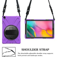 Zemira Home Newface Samsung Galaxy T510 Tab A 10.1 Kılıf Amazing Tablet Kapak - Mor