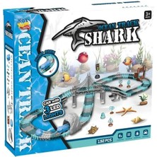 Kiddico Toys Shark Tracks Yol Seti 192 Parça