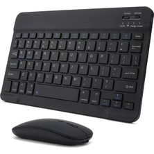 Kozmik Aksesuar Bluetooth Klavye Mouse Seti Şarjlı Tüm Tablet Bilgisayar ve Telefonlar ile Uyumlu