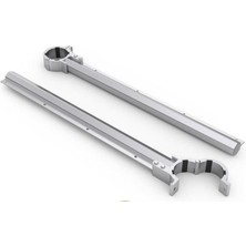 Marmara Qumasch Koral Sabit Alüminyum Balkon Çamaşır Kurutmal Askılığı