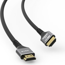 Marmara Qumasch S-Lınk SLX-HD4K05, 4K Uhd, HDMI V2.0, 5mt. 60Hz. Metal Uçlu, Kablo