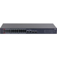 Marmara Qumasch Dahua CS4226-24ET-240, 24PORT, Megabit, Poe 240W, 2 Port Sfp Gigabit Combo, Cloud Yönetilebilir, Switch