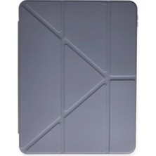 Zemira Home Newface iPad Pro 12.9 (2021) Kılıf Kalemlikli Mars Tablet Kılıfı - Lavender