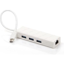 Marmara Qumasch Dark DK-AC-U31X3GL Usb3.0-1 Type C Hub Gıga Eth