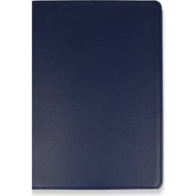 Zemira Home Newface Samsung Galaxy X200 Tab A8 10.5 Kılıf 360 Tablet Deri Kılıf - Lacivert