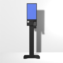 Marmara Qumasch Tıwox K-2150B 21.5" I7 5.nesil 256GB SSD 16GB Ram Wıfı 80MM Fiş Yazıcı 2d Okuyucu Fhd Dokunmatik Kıosk Ayaklı Siyah