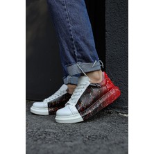 Marmara Qumasch CH254 - Cbt Pittura Erkek Ayakkabı 415 Sıyah / Kırmızı Püskürtme