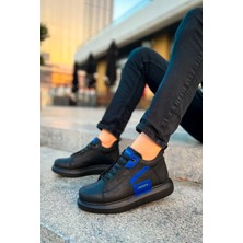 Marmara Qumasch CH131 - Gst Frogner Erkek Bot Sıyah/sax Mavı