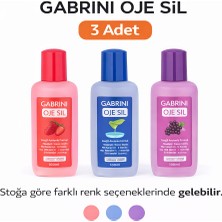 Marmara Qumasch Gabrini Oje Sil Besleyici Aseton 125 ml Oje Çıkarıcı 3 Adet