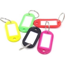 Marmara Qumasch Plastik Anahtarlık Renkli (10 Adet)