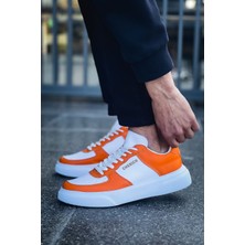 Marmara Qumasch CH087 - Fbt Kenton Erkek Ayakkabı Beyaz/turuncu