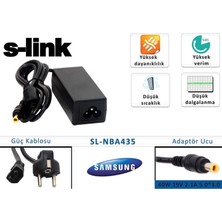 Zemira Home S-Link SL-NBA435 40W 19V 2.1A 5.0-3.0 Samsung Notebook Standart Adaptörü
