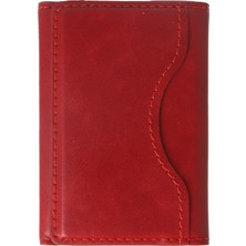 Zemira Home Joko Tema Magsafe Deri Kartlık - Kırmızı