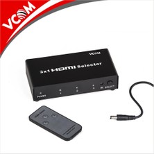 Zemira Home Vcom DD434 4-1 Port 1.4V HDMI Switch