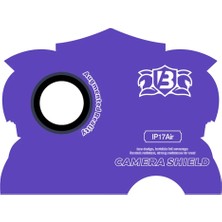 Zemira Home Newface Apple iPhone 17 Air Bilvis Titan Kamera Lens - Lacivert