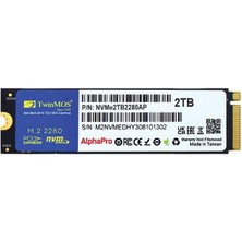 Marmara Qumasch 2 Tb Twınmos M.2 Pcıe Nvme 3600/3250 NVME2TB2280AP