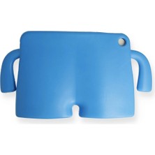 Zemira Home Newface iPad 4 9.7 Kılıf Karakter Tablet Silikon - Mavi
