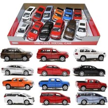 Kiddico Toys Çek Bırak Sesli ve Işıklı Metal Araba 12 cm