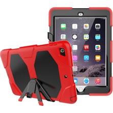 Zemira Home Newface iPad 5 Air 9.7 Kılıf Griffin Tablet Kapak - Kırmızı