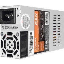 Marmara Qumasch Everest EPS-FX01, Peak 250W, 4cm Fan, Ince Uzun, 41 x 81 x 150MM, Flex Power Supply (Psu) Kutulu