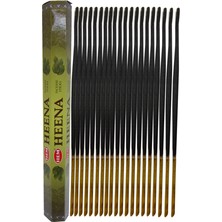 Dua Giyim Kına Kokulu 20 Çubuk Tütsü - Heena