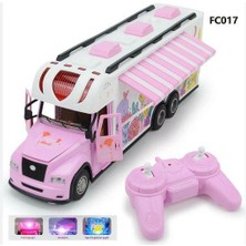 Kiddico Toys Uzaktan Kumandalı Pembe Karavan 24