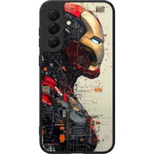 BG AKSESUAR Samsung Galaxy A17 Uyumlu  Iron Man ( Demir Adam ) Tasarımlı Glossy Premium Kılıf