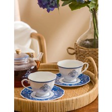 LC Waikiki Baskılı 2 Kişilik Porselen Kahve Fincan Takımı 220 ml  (#ref!)