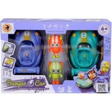 Kiddico Toys Kumandalı Şarjlı 2'li Çarpışan Fırlatan Arabalar