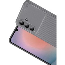 Pileli Store  Samsung Galaxy A37 5g Auto Focus Karbon Kapak - Gri