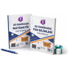 Dakika Yayınları 7.sınıf Matematik ve Fen Bilimleri Soru Bankası Seti – 20 Dakikada Matematik + Fen Bilimleri – Yeni Nesil Sorular – Ortaokul Yardımcı Kaynak Kitap Seti
