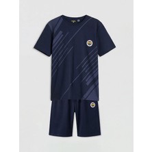 LC Waikiki Fenerbahçe Baskılı Erkek Şortlu Pijama Takımı  (#ref!)